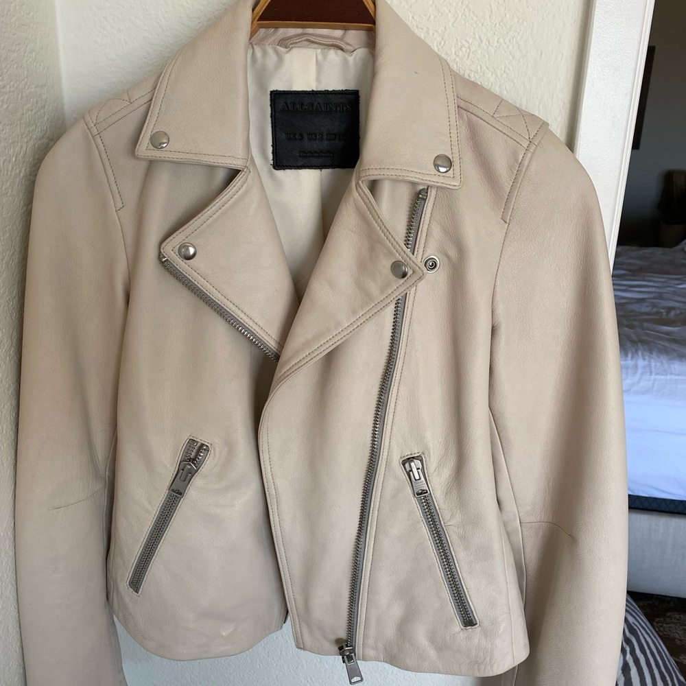 Allsaints biker jacket in mint condition. Only serious buyers please.